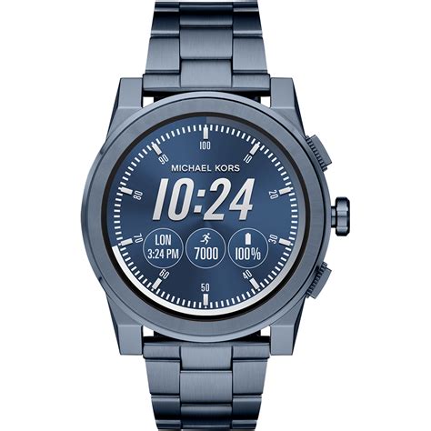 michael kors access men's grayson smartwatch mkt5028|Michael Kors Access Men's Grayson Stainless Steel Bracelet.